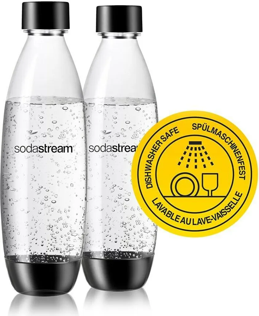 SODASTREAM Tritan-Flasche Fuse Duo (1 L PET Flasche, Nur Für SodaStream Duo-Wassersprudler) 3 SODASTREAM Tritan-Flasche Fuse Duo (1 L PET Flasche, Nur Für SodaStream Duo-Wassersprudler) – Bild 3