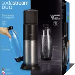 SodaStream DuoTitan Trinkwassersprudler, Inkl. 1x 1 Liter Glasflasche, 1x 1 Liter PET, 1 X Quick Connect Zylinder 26 SodaStream DuoTitan Trinkwassersprudler, Inkl. 1x 1 Liter Glasflasche, 1x 1 Liter PET, 1 X Quick Connect Zylinder -Brutzellust Verkaufsgeschäft d248531d1b53410f795e5f51bdcf32c6