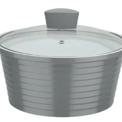 GSW Kochtopf Mit Deckel „Bolero Grey“ 20cm