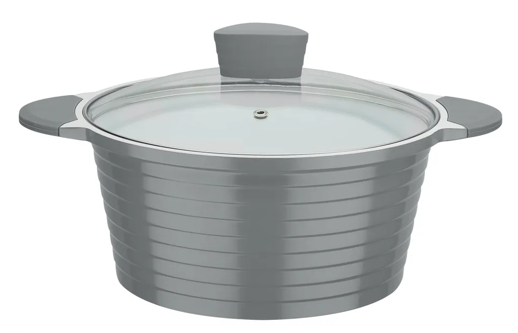 GSW Kochtopf Mit Deckel „Bolero Grey“ 20cm 1 GSW Kochtopf Mit Deckel „Bolero Grey“ 20cm