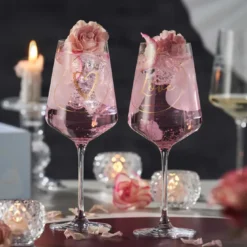 LEONARDO Weinglas 560ml Love, Klar, 2-teilig (1 Set) -Brutzellust Verkaufsgeschäft d2cbbba5ef133a615bc20e34d840750d