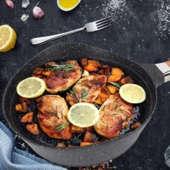 Fiora Topfset 19 Teilig Antihaftbeschichtung Aluguss Induktion Für Alle Herdarten Spülmaschinengeeignet Kochtöpfe Mit Pfannen -Brutzellust Verkaufsgeschäft d544d448f58b86e0450e578280b3552b