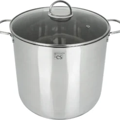 Kochtopf Mit Glasdeckel Trier 22 Liter Suppentopf Universaltopf Topf Induktion