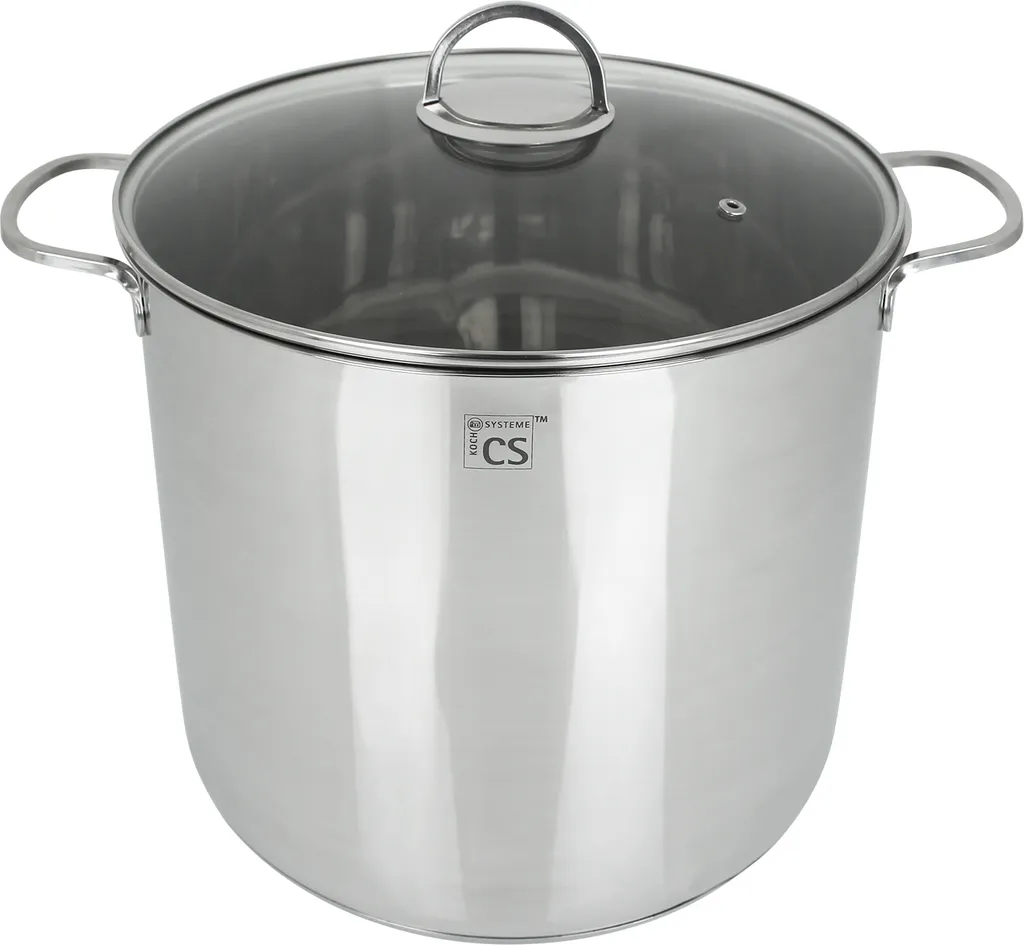 Kochtopf Mit Glasdeckel Trier 22 Liter Suppentopf Universaltopf Topf Induktion 1 Kochtopf Mit Glasdeckel Trier 22 Liter Suppentopf Universaltopf Topf Induktion