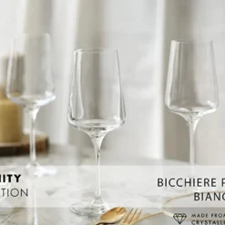 KROSNO Infinity Weißweingläser, 6er-Set, 400 Ml