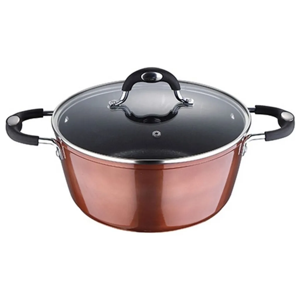 Topfset Bergner Pandora Kupfer Geschmiedetes Aluminium 5 Teilig 4 Topfset Bergner Pandora Kupfer Geschmiedetes Aluminium 5 Teilig – Bild 4