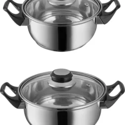 Tectake Topfset Aus Edelstahl Mit Glasdeckeln 12-tlg. - Silber 11 Tectake Topfset Aus Edelstahl Mit Glasdeckeln 12-tlg. - Silber -Brutzellust Verkaufsgeschäft d7f2b82496850c85ad5c16047e6fd598