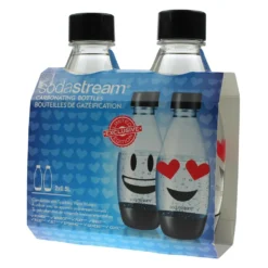 Sodastream 1748221310 2x PET-Kunststoffflasche 0,5 Liter FürTrinkwassersprudler
