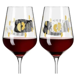 Sagengold Rotweinglas-Set #3, #4 Von Maike Schönebeck -Brutzellust Verkaufsgeschäft e62a3b5f0e9ee0f554e4273afce8547d