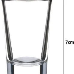 SCHLOSSEREI BAYERWALD Schnapsgläser Set 6 Stück Je 28 Ml - Shotgläser Wodka Schnaps Tequila Grappa - Transparent 7 Cm Höhe -Brutzellust Verkaufsgeschäft e8f320f9c24ee76616bbe13694b567d6