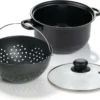 Genius World´s Greatest Pot | Topf Mit Siebeinsatz Ø 25 Cm | Set 3-tlg.; A24655