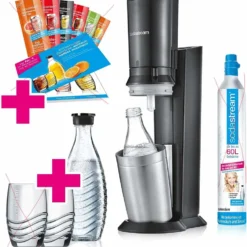 Sodastream Sodagerät Crystal 2.0 Superpack 31 Sodastream Sodagerät Crystal 2.0 Superpack -Brutzellust Verkaufsgeschäft ebba0035aecc6338b98df8bffa24c8e1
