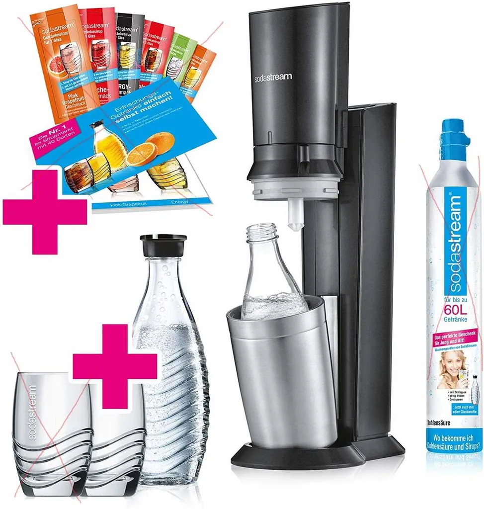 Sodastream Sodagerät Crystal 2.0 Superpack 16 Sodastream Sodagerät Crystal 2.0 Superpack – Bild 16