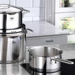 ELO Topfset 4 Teilig Smart Steam; Edelstahl; 72504 -Brutzellust Verkaufsgeschäft ec29bd749055ca9bfa72c471f554c8a3