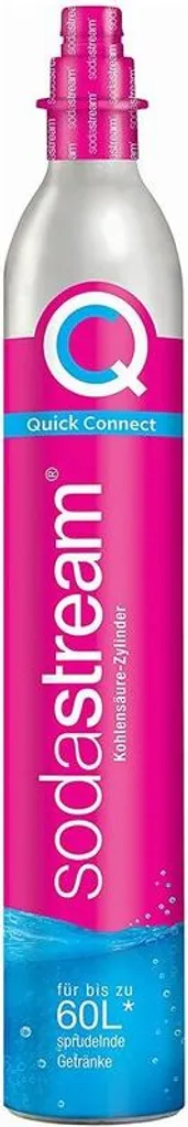 Sodastream Quick Connect Reservezylinder 60 L + 1 Glasflasche 4 Sodastream Quick Connect Reservezylinder 60 L + 1 Glasflasche – Bild 4