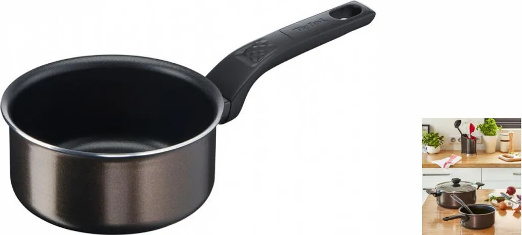 Tefal Kochtopf Easy Cook Clean 35 L 18 Cm Aluminium Schwarz 3 Tefal Kochtopf Easy Cook Clean 35 L 18 Cm Aluminium Schwarz – Bild 3