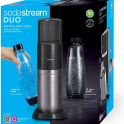 SodaStream DuoTitan Trinkwassersprudler, Inkl. 1x 1 Liter Glasflasche, 1x 1 Liter PET, 1 X Quick Connect Zylinder 36 SodaStream DuoTitan Trinkwassersprudler, Inkl. 1x 1 Liter Glasflasche, 1x 1 Liter PET, 1 X Quick Connect Zylinder -Brutzellust Verkaufsgeschäft f089d38772419125a31f5e96a7a5f824