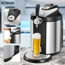 Bomann Bierzapfanlage BZ 6029 CB Geeignet Für Alle Handelsüblichen5 Liter-Partyfässer -Brutzellust Verkaufsgeschäft f11cdb56c0dfaa412bb37c012aaf0d68