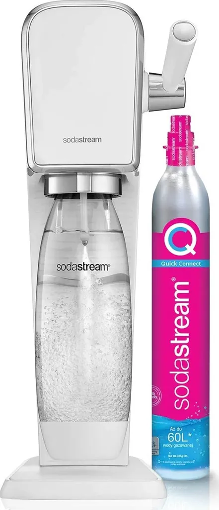 SodaStream Wassermacher Terra Weiß + 1 Flasche 2 SodaStream Wassermacher Terra Weiß + 1 Flasche – Bild 2