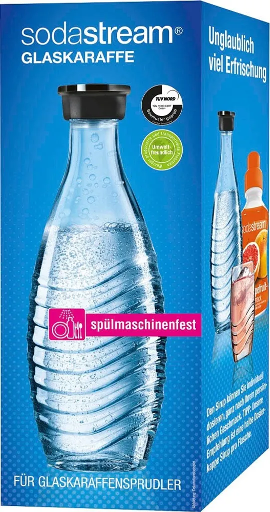 SodaStream Glaskaraffe Mit Schraubverschluss 14 SodaStream Glaskaraffe Mit Schraubverschluss – Bild 14