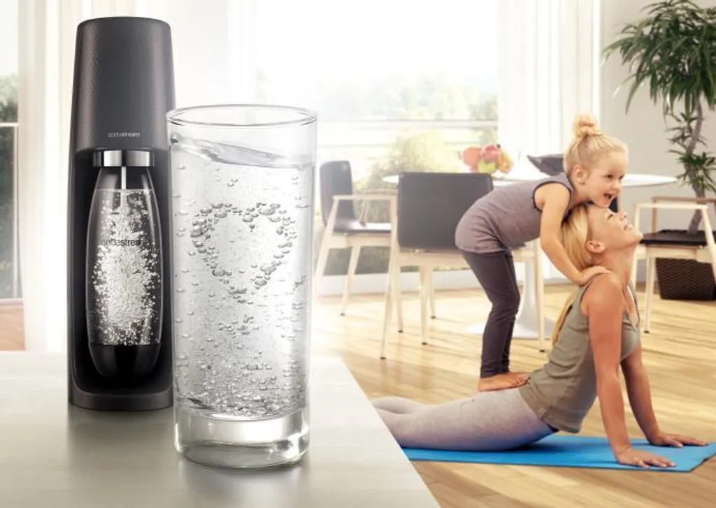 Sodastream Wassersprudler EASY Incl. PET-Flasche 1 L Und 1 Co²-Kohlensäurezylinder, Schwarz 4 Sodastream Wassersprudler EASY Incl. PET-Flasche 1 L Und 1 Co²-Kohlensäurezylinder, Schwarz – Bild 4